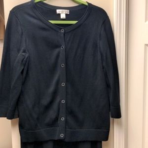 Women's black sweater